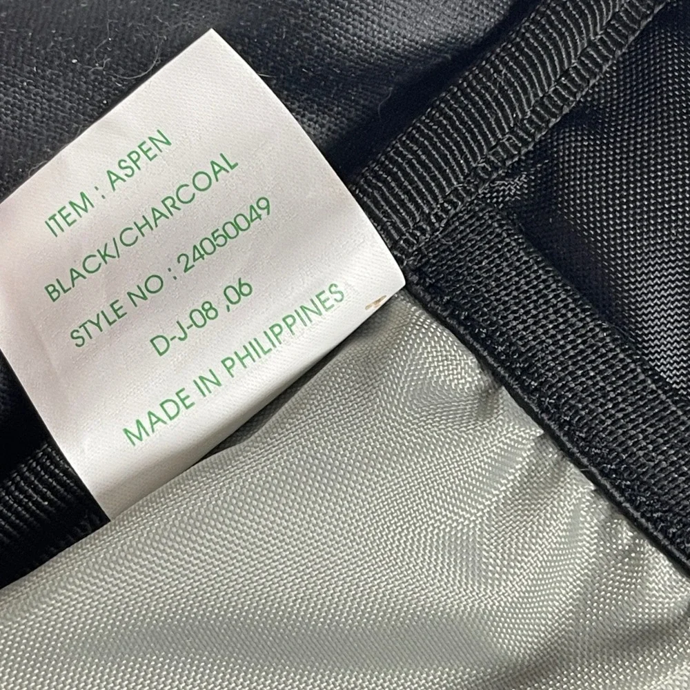 Kelty Aspen Backpack Black Charcoal Hiking Daypack Gorpcore Rugged Minimalist